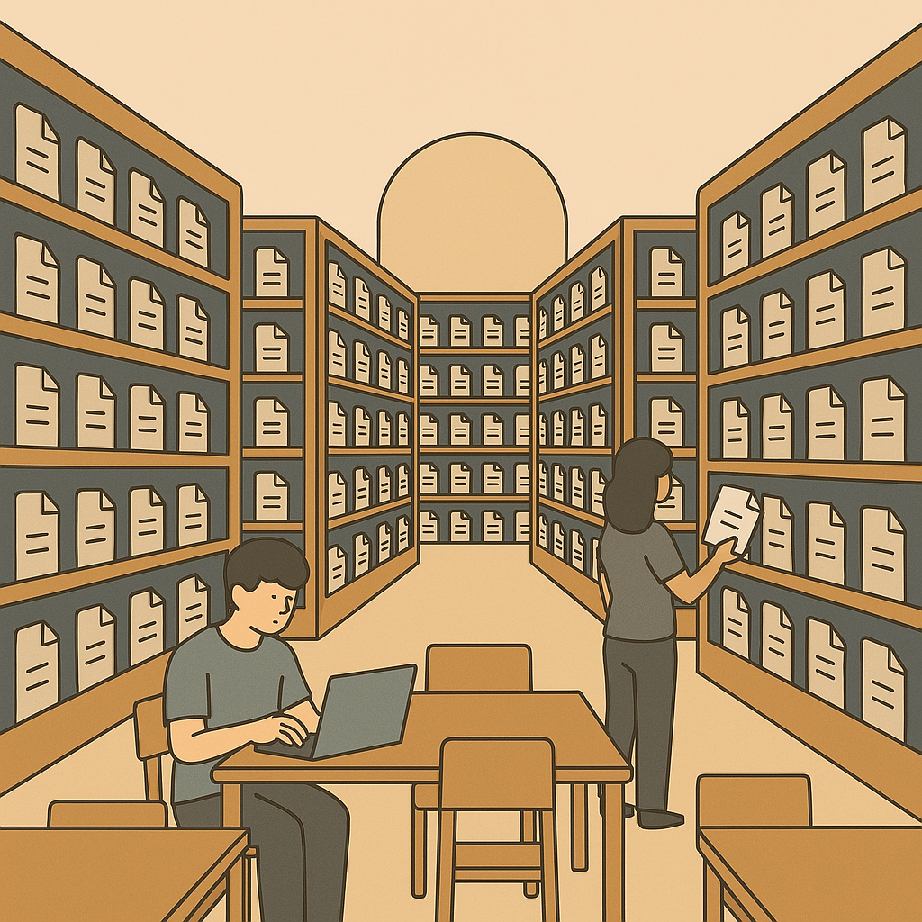 A library